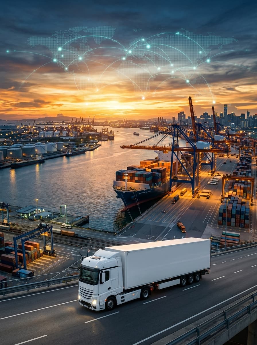 Global Logistics, Port Infrastructure and Supply Chain Network