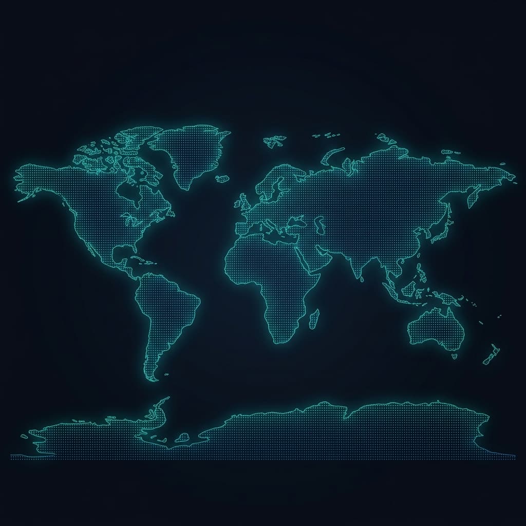 TAKNISER Global Operational Map